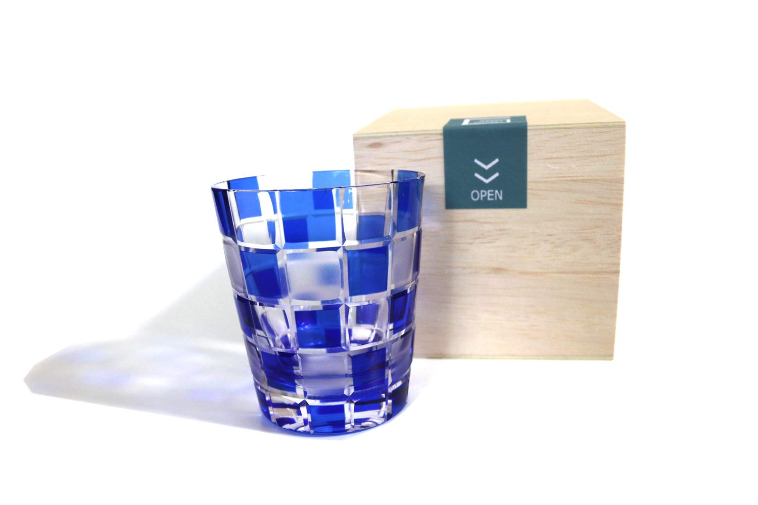 Amazon | GREEM MARKET（グリームマーケット） 木箱付 工芸品 ガラス